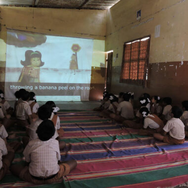 Story viewing Session with Children